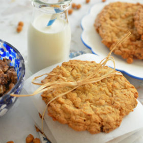 Salted Caramel Oatmeal Cookies by Sweet Things by Lizzie