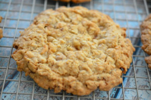 Salted Caramel Oatmeal Cookies by Sweet Things by Lizzie